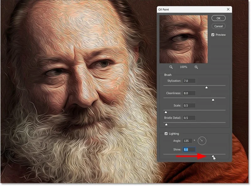 Hoe je het olieverffilter in Photoshop gebruikt om een ​​foto in een schilderij te veranderen