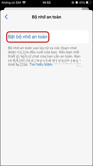 Cómo habilitar el cifrado de extremo a extremo en Messenger