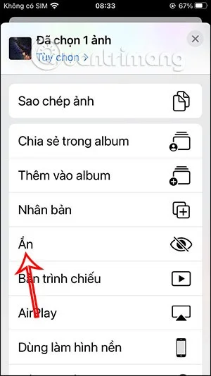 Cum să ascunzi imagini pe iPhone fără aplicație