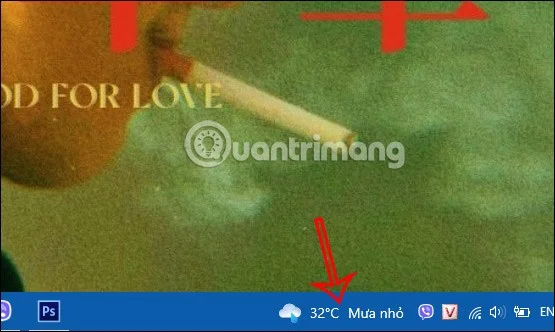Cómo mostrar el widget del tiempo en la barra de tareas de Windows 10