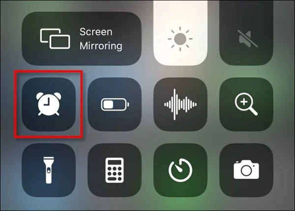 iPhone에서 빠른 알람을 설정하는 방법