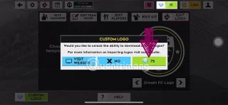 Cómo cambiar el logo del equipo de DLS 2022, cambiar el logo de Dream League Soccer 2022