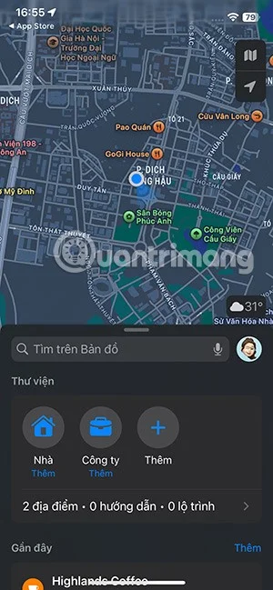 Apple Haritalar'da konum notları yazma talimatları