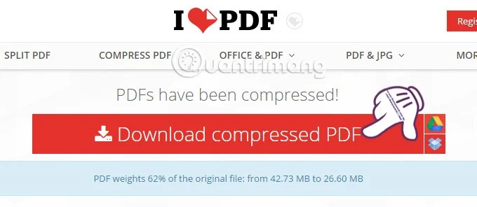 Comprime archivos PDF y reduce su tamaño de forma extremadamente rápida