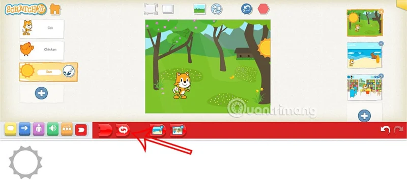 Como usar loops no ScratchJR