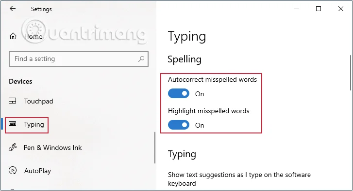 ¿Cómo desactivar el corrector ortográfico en Windows 10?