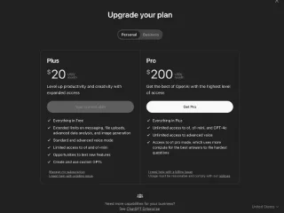 OpenAI anuncia el plan ChatGPT Pro por la friolera de $200 al mes
