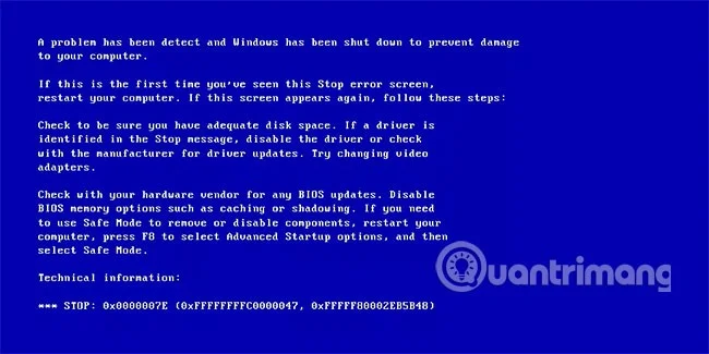 Instructions pour corriger les erreurs d'écran bleu sur les ordinateurs