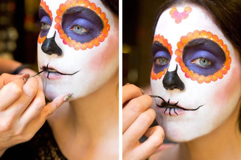 11 griezelige Halloween-make-upideeën