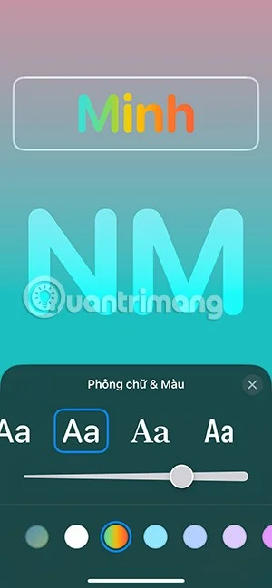 Como criar um pôster de contato com monograma no iPhone