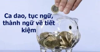 Canciones populares, proverbios, modismos sobre el ahorro.