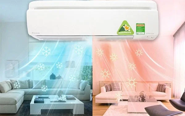 How to turn on the hot mode on the air conditioner to heat properly, effectively and save electricity