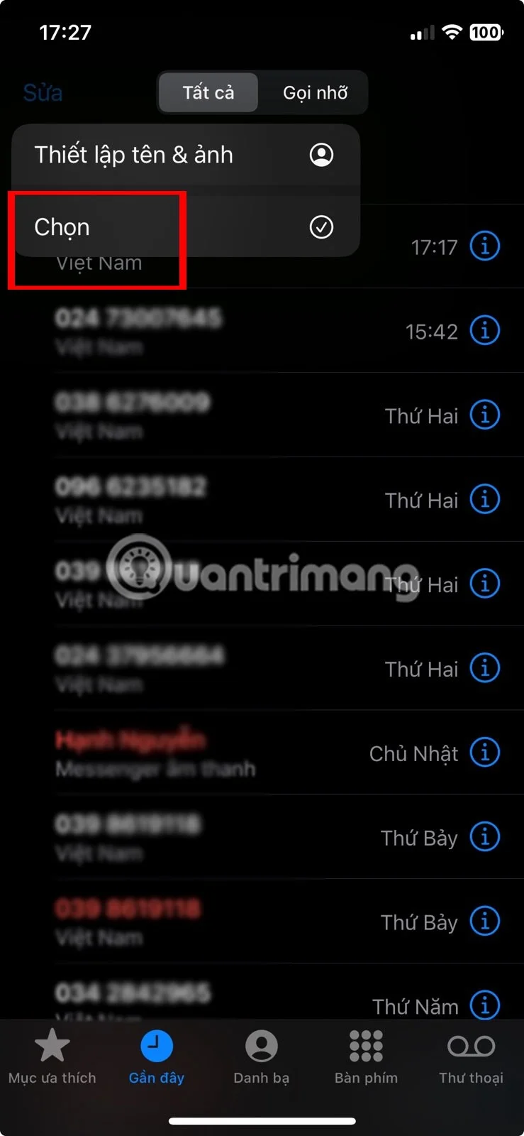 iPhone에서 통화 기록을 보고 삭제하는 방법