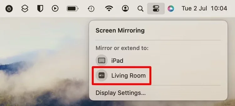 Mac, iPhone 화면을 Apple TV로 미러링하는 방법