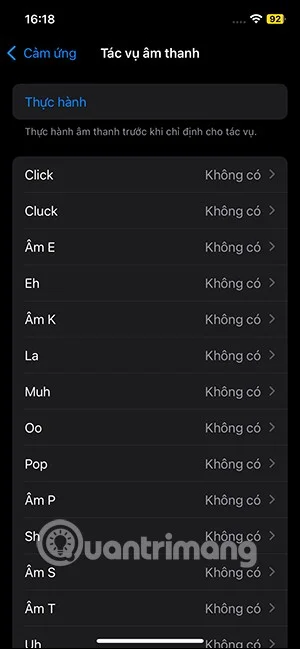Cara mencipta bunyi pencetus tindakan pada iOS 18