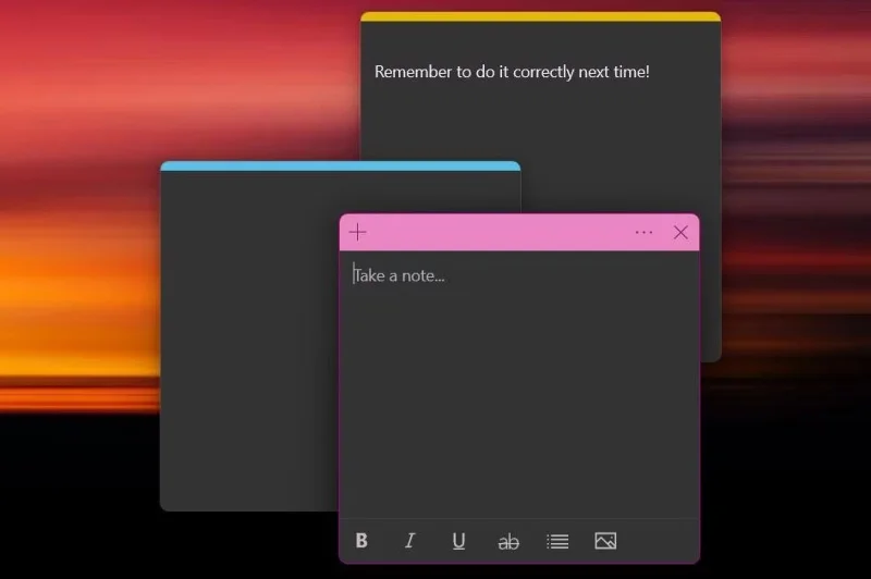 5 ways to take notes on Windows 11 without downloading software