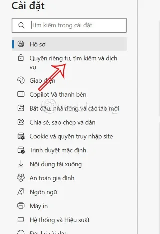 Atajos de tendencia en Bing Microsoft Edge
