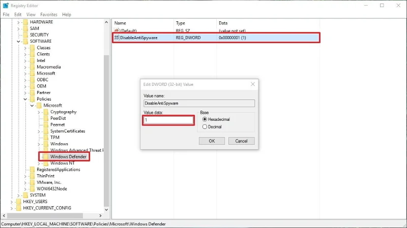 Turn off Windows Defender (Windows Security) on Windows 10, Windows 11