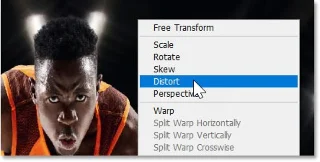 Cómo pegar una imagen en una selección en Photoshop