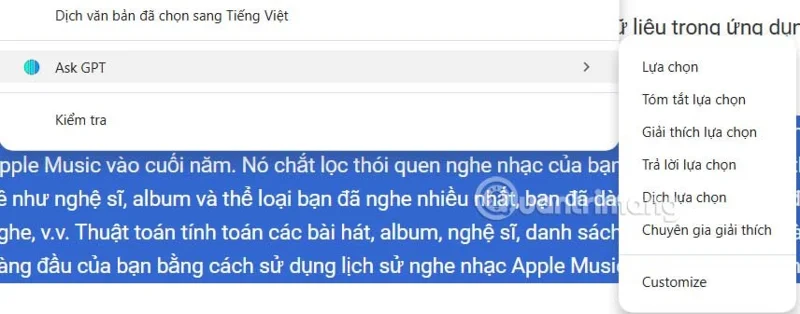 ChatGPT kullanarak ekran görüntüsü kısayolları oluşturma talimatları