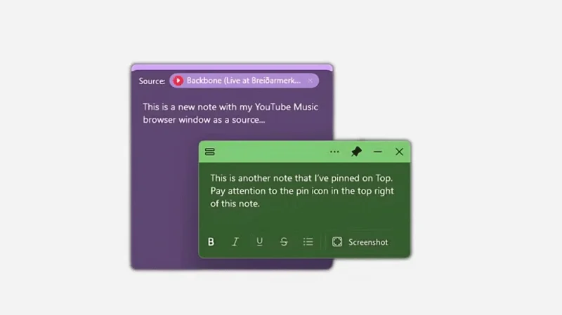 Microsoft lanza la nueva aplicación Sticky Notes para Windows 11
