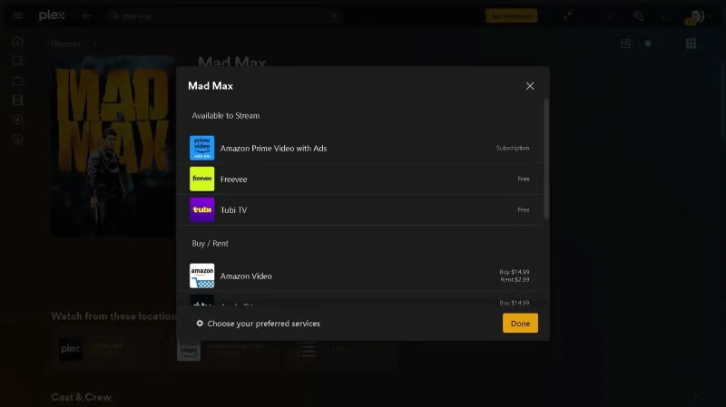 Como usar o Plex como um hub para seus serviços de streaming