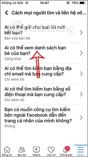Hoe u uw vriendenlijst op Facebook op uw telefoon of computer kunt verbergen