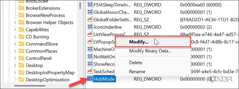 Hoe de Home-knop uit de Verkenner in Windows 11 te verwijderen