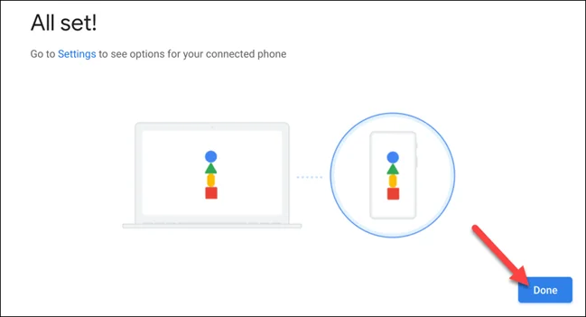 Phone Hub를 사용하여 Chrome OS를 Android에 연결하는 방법