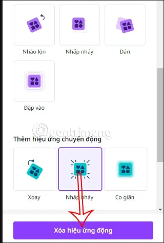 Como criar efeitos de animação no Canva