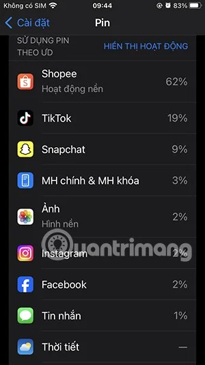 Bagaimana untuk melihat aplikasi yang menggunakan banyak bateri pada iPhone