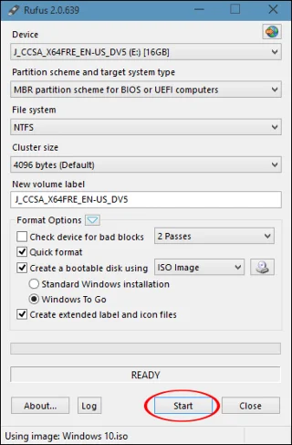 How to use Windows To Go to install Windows on USB