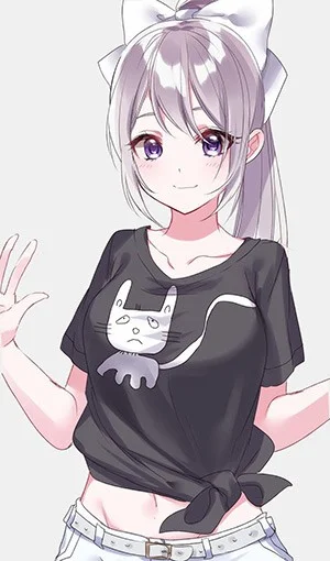 Anime-meisjesfoto's, Anime-meisjesfoto's van vele genres voor telefoons