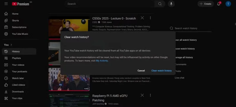 Hoe krijg je betere aanbevelingen op YouTube?
