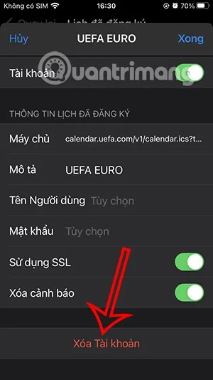 iPhone 캘린더에서 이벤트를 삭제하는 방법