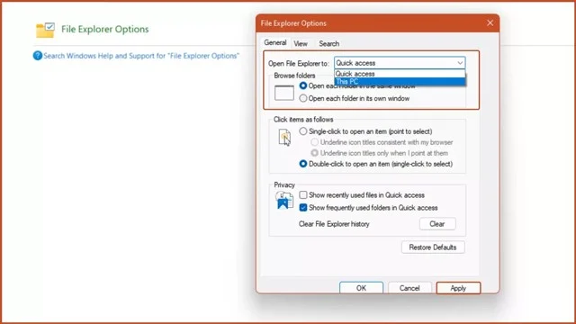 Instruções sobre como trazer este PC para a área de trabalho no Windows 11