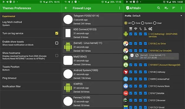 Jak zainstalować i używać zapory sieciowej AFWall+ dla systemu Android