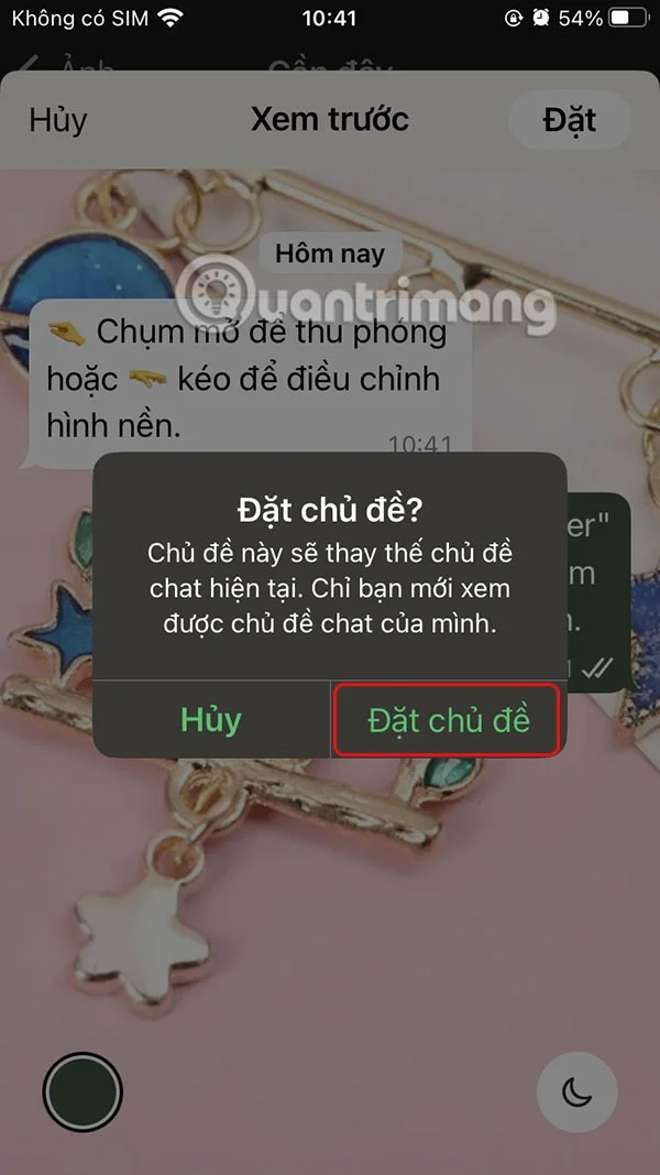 Instrucciones para configurar el fondo de pantalla del chat en WhatsApp