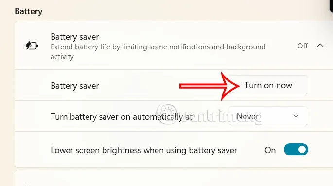Cómo activar y desactivar el modo de ahorro de batería en una computadora portátil con Windows 11