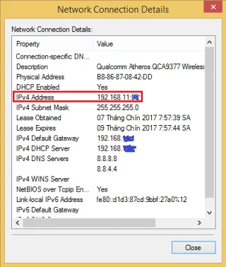 Come visualizzare l'indirizzo IP sul computer, visualizzare l'indirizzo IP di Win 10