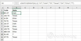 Cómo utilizar la función CAMBIAR en Excel 2016