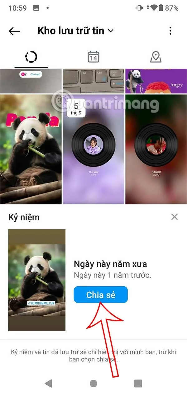 Cómo ver los recuerdos de las historias en Instagram