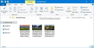 How to download Windows 10 lock screen images from Spotlight to your computer