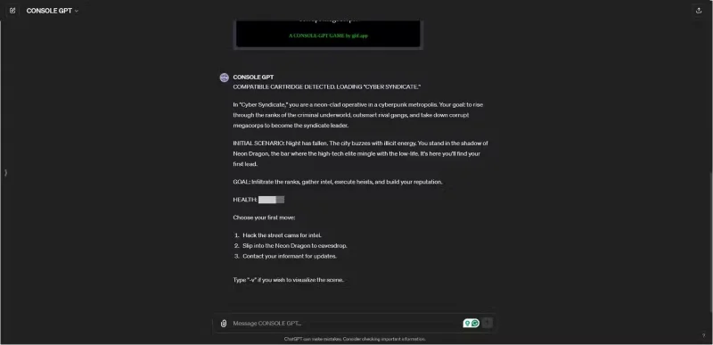 6 giochi divertenti da giocare su ChatGPT
