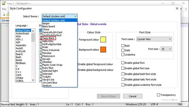 Cómo habilitar el modo oscuro en el Bloc de notas en Windows 10/11