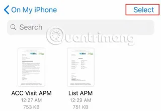 Instrucciones para fusionar archivos PDF en iPhone