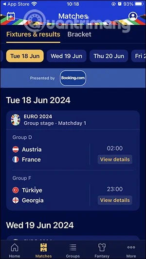 Instrucciones para añadir el calendario de la Eurocopa 2024 al iPhone