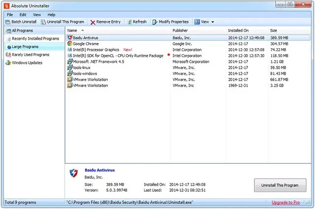 Más de 10 de las mejores herramientas gratuitas para desinstalar software