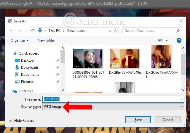 Cómo convertir imágenes WebP a PNG, JPG en Chrome, Coc Coc