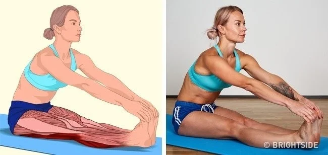 18 movimientos sencillos para estirar los músculos en cualquier posición del cuerpo
